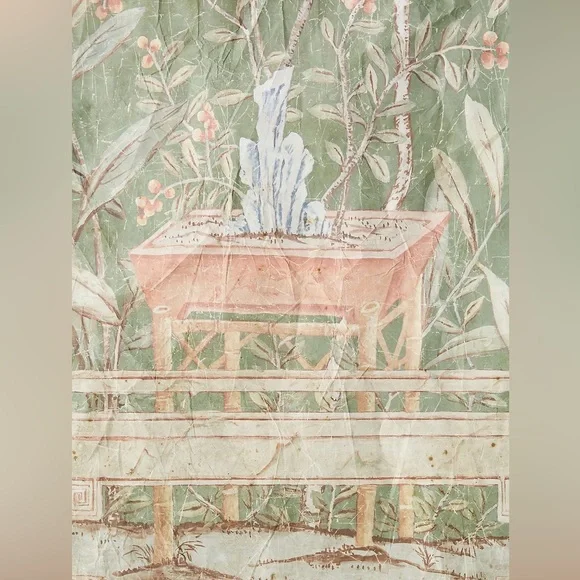 Birds and Potted Tree Tapestry - Picture 4 of 5